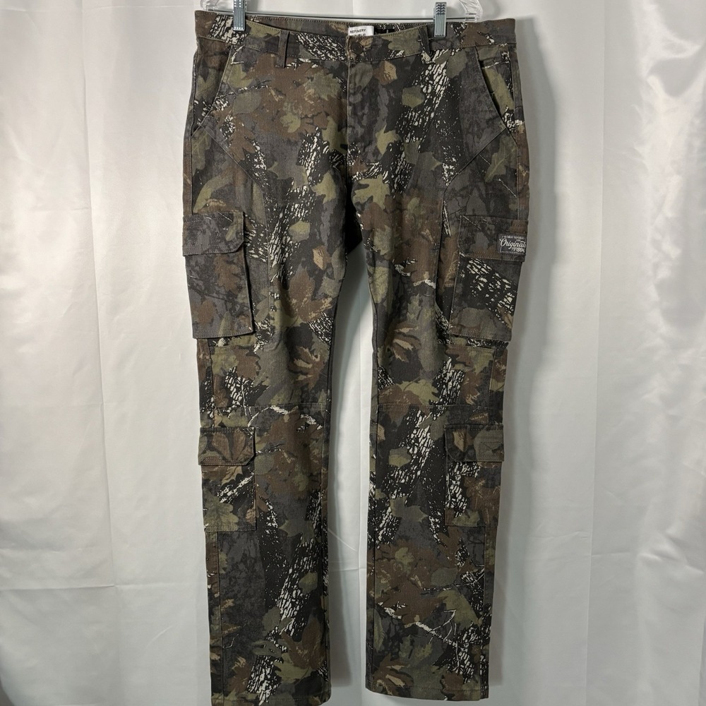 Refinery Republic Men's Denim‎ Jeans Camo Paint Splatter 34x32